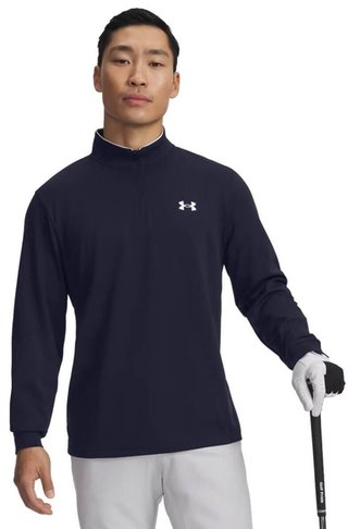 Under Armour MatchPlay 1/4 Zip herr sweatshirt, navy