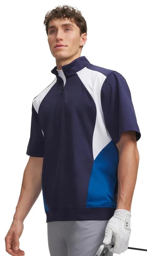Under Armour Drive Wind SS 1/2 Zip herr vindjacka, navy