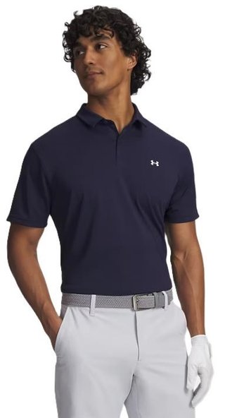 Under Armour Tee To Green Pique herr polo, navy/white