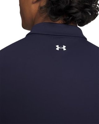 Under Armour Tee To Green Pique herr polo, navy/white