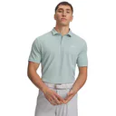 Under Armour Tee To Green Pique herr polo, enamel blue/vit