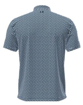 Under Armour UA T2G Printed herr polo, varsity blue/white/midnight navy