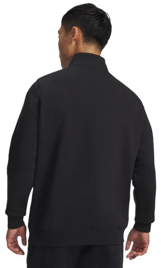 Under Armour Icon Fleece 1/4 Zip herr sweatshirt, svart
