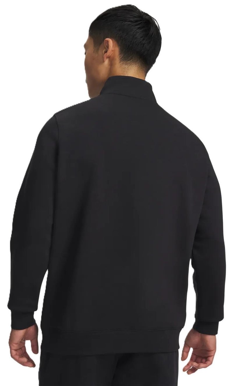 Under Armour Icon Fleece 1/4 Zip herr sweatshirt, svart