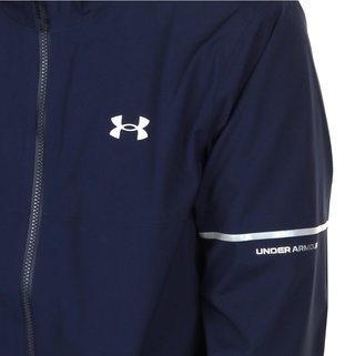Under Armour Drive Rain herr jacka, midnight navy/metallic silver