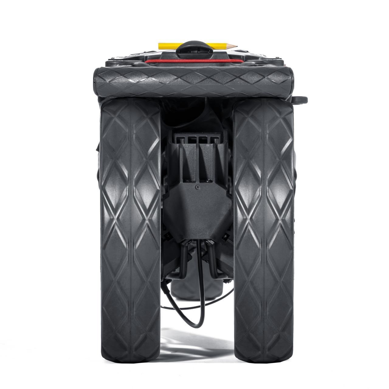 Bag Boy Slimfold Compact manuell vagn, blå/vit