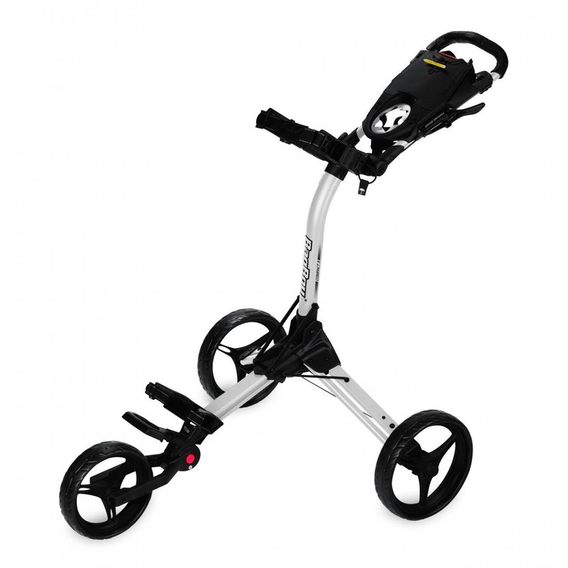 Bag Boy Compact C3 manuell vagn, vit/svart