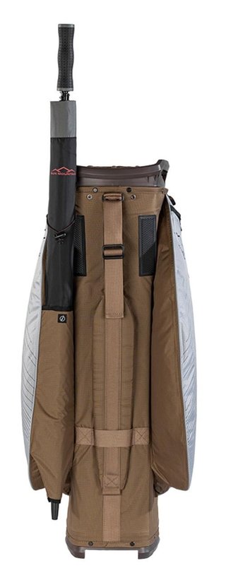 Sun Mountain H2NO C130 cart bag, leather/shadow/otter