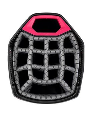 Sun Mountain H2NO C130 cart bag, black/nickel/pink