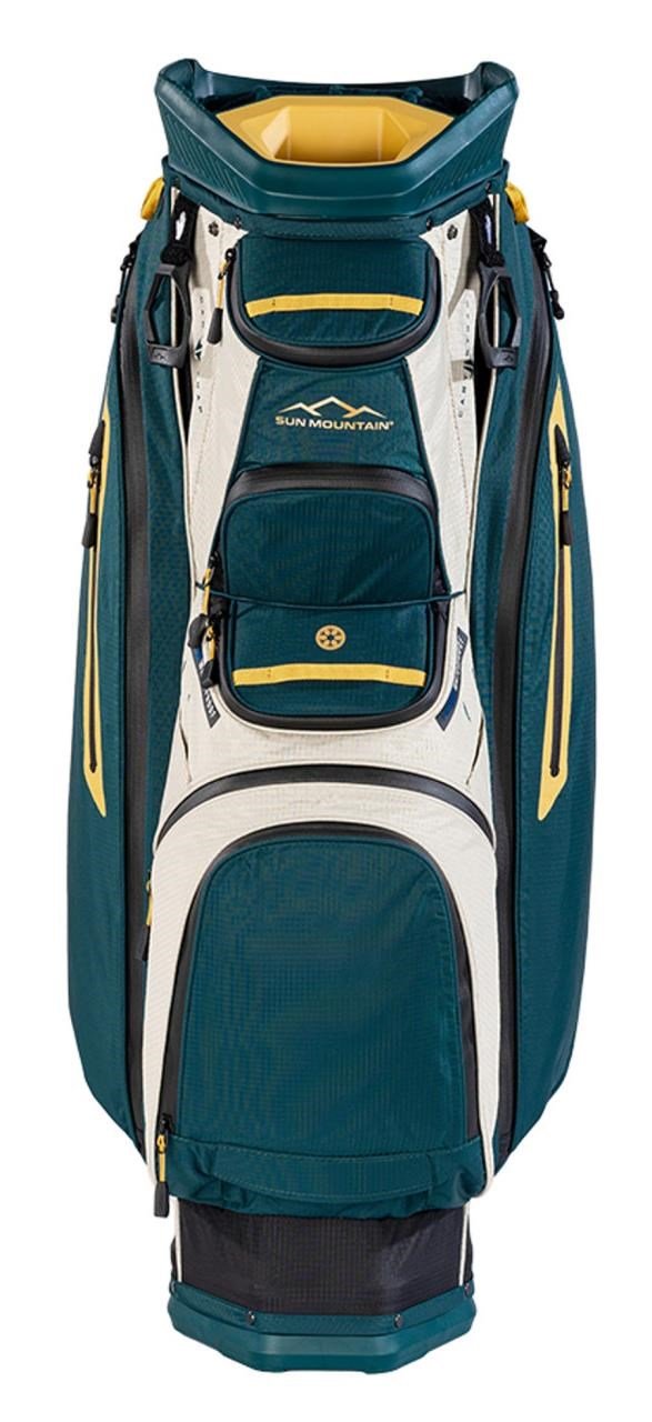 Sun Mountain H2NO C130 cart bag, black/pond/sand