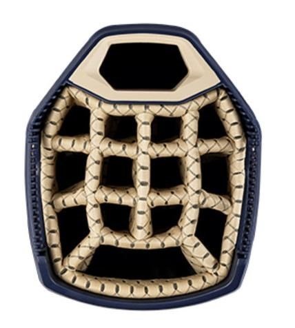 Sun Mountain H2NO C130 cart bag, navy/gold/white