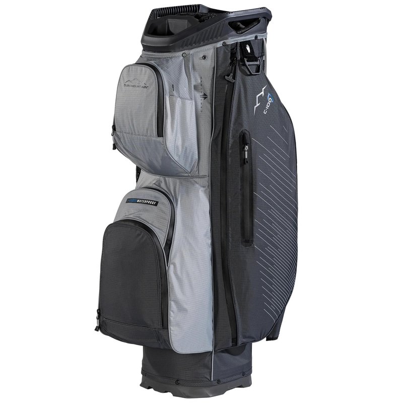 Sun Mountain H2NO C100 Waterproof cart bag, steel/cadet