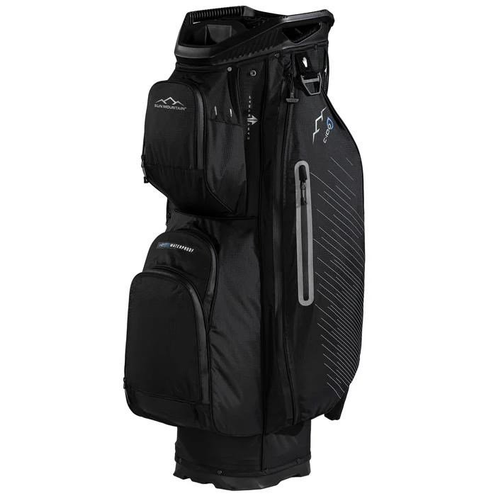 Sun Mountain H2NO C100 Waterproof cart bag, svart