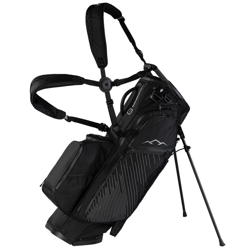 Sun Mountain H2NO E-4.5 14 Way VLO vattentät stand bag, svart/stål