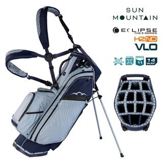 Sun Mountain H2NO E-4.5 14 WAY VLO vattentät stand bag, navy/ash