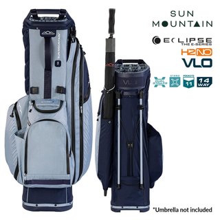 Sun Mountain H2NO E-4.5 14 WAY VLO vattentät stand bag, navy/ash
