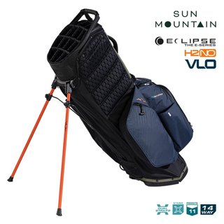 Sun Mountain H2NO E-4.5 14 Way VLO vattentät stand bag, svart/ink/olive