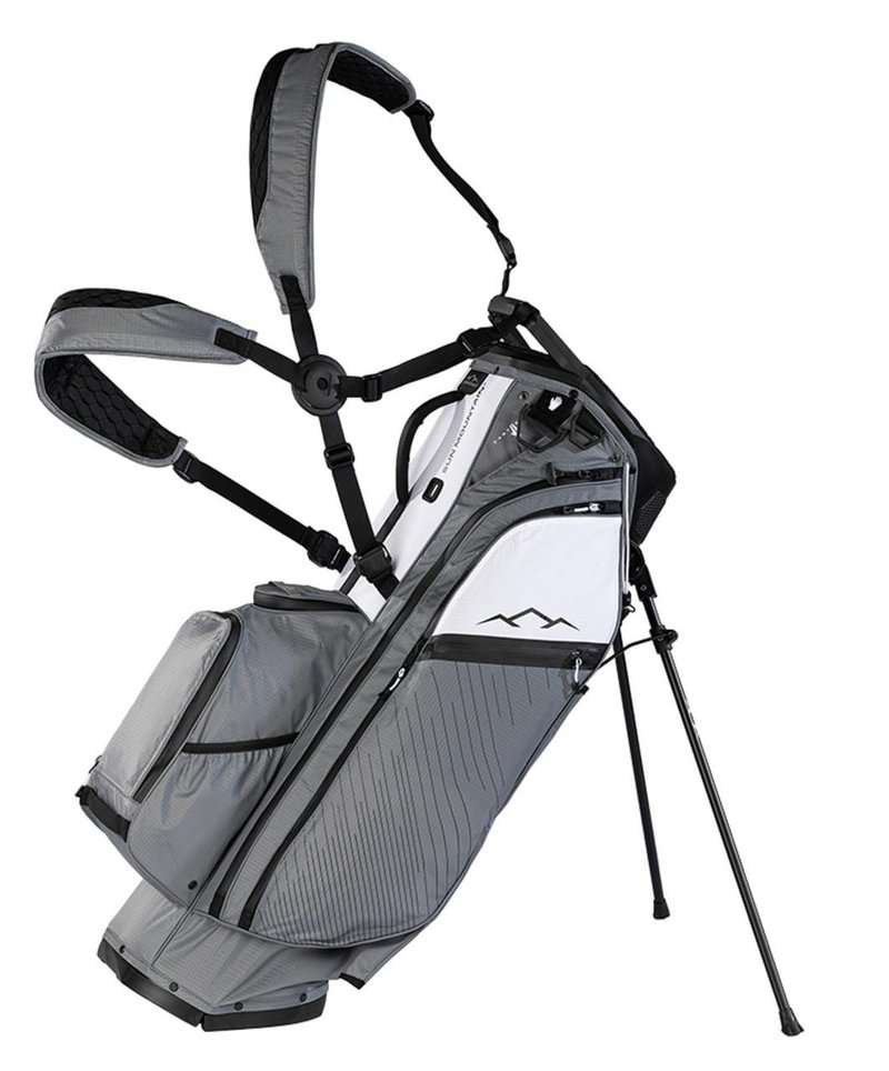 Sun Mountain H2NO E-4.5 14 Way VLO vattentät stand bag, nickel/white/black