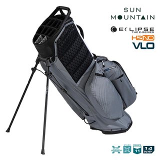 Sun Mountain H2NO E-4.5 14 Way VLO vattentät stand bag, nickel/white/black