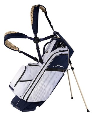 Sun Mountain H2NO E-4.5 14 Way VLO vattentät stand bag, navy/guld/vit