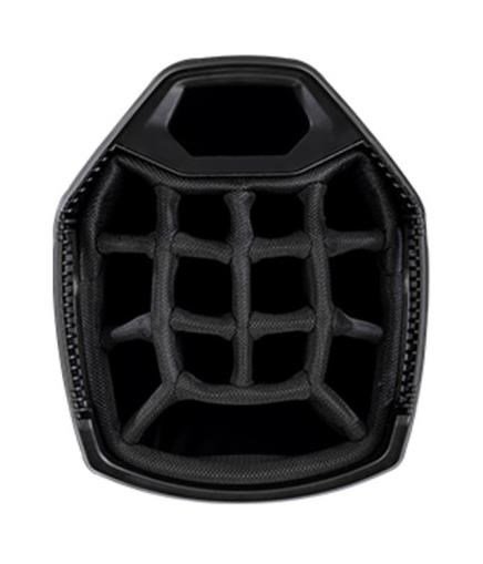 Sun Mountain Forerunner cart bag, black/nickel/red
