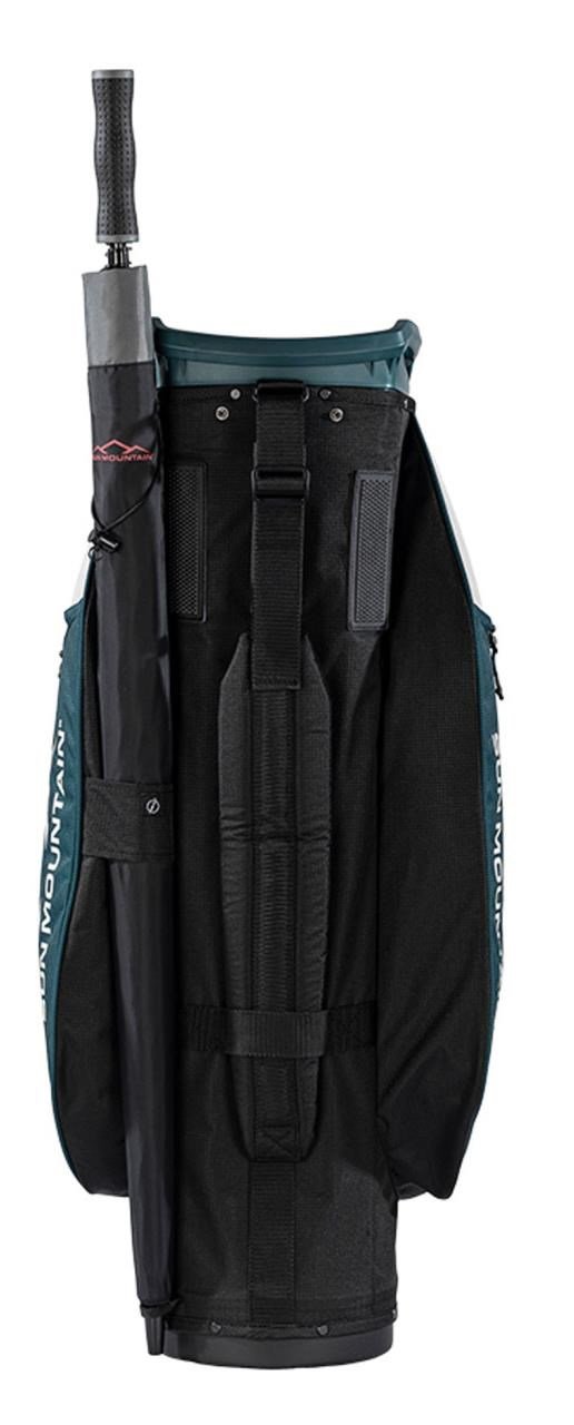 Sun Mountain Forerunner cart bag, black/pond/sand