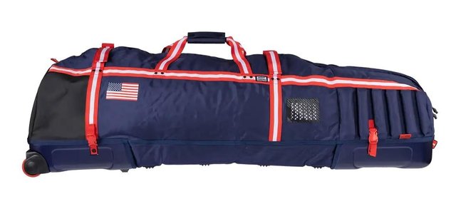 Resefodral för golfbag med hjul och bärhandtag