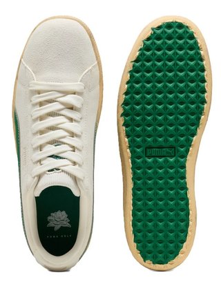 Puma Golf Puma Suede 30904 herr golfskor, beige