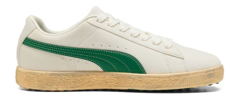 Puma Golf Puma Suede 30904 herr golfskor, beige