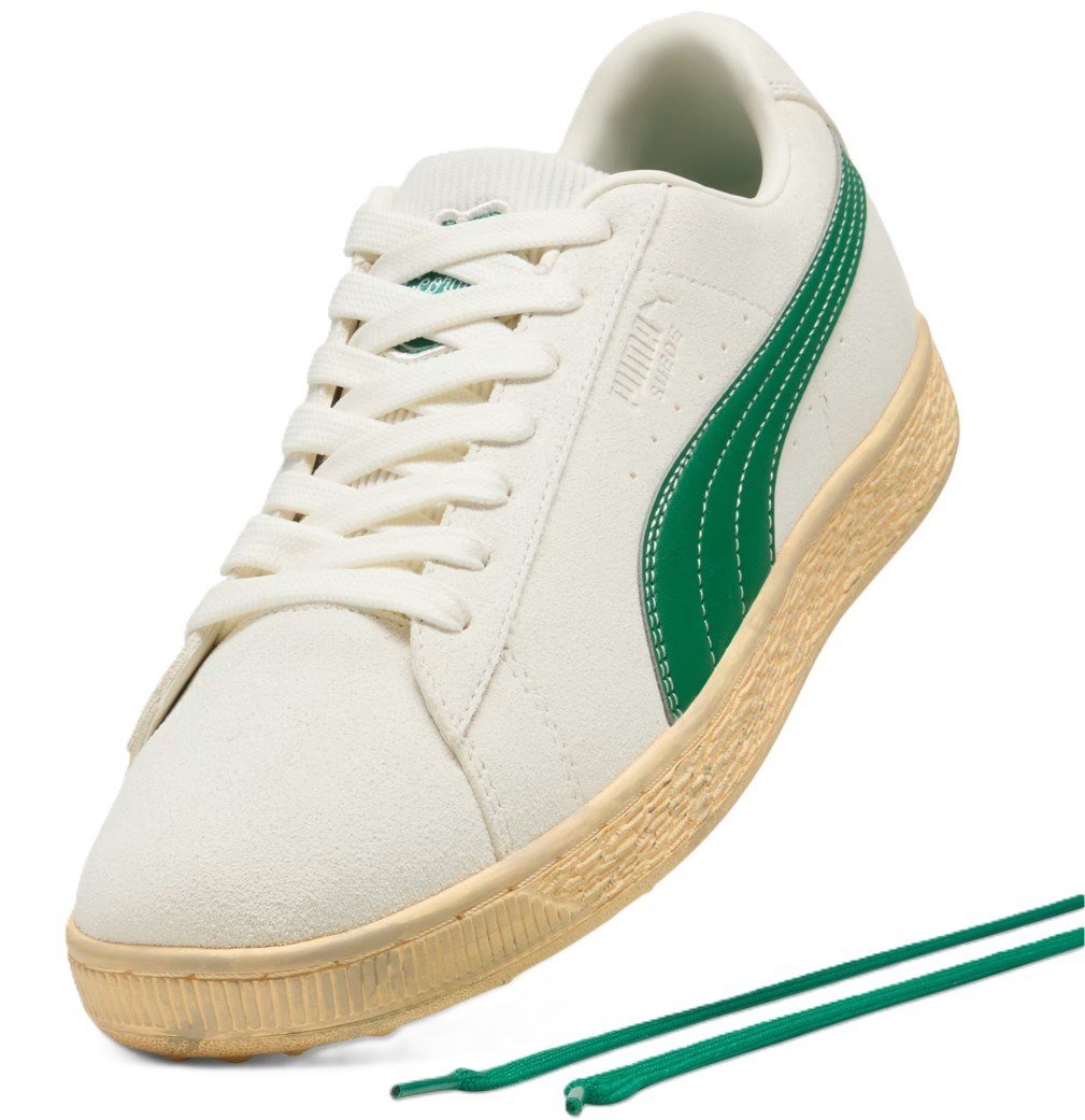 Puma Golf Puma Suede 30904 herr golfskor, beige