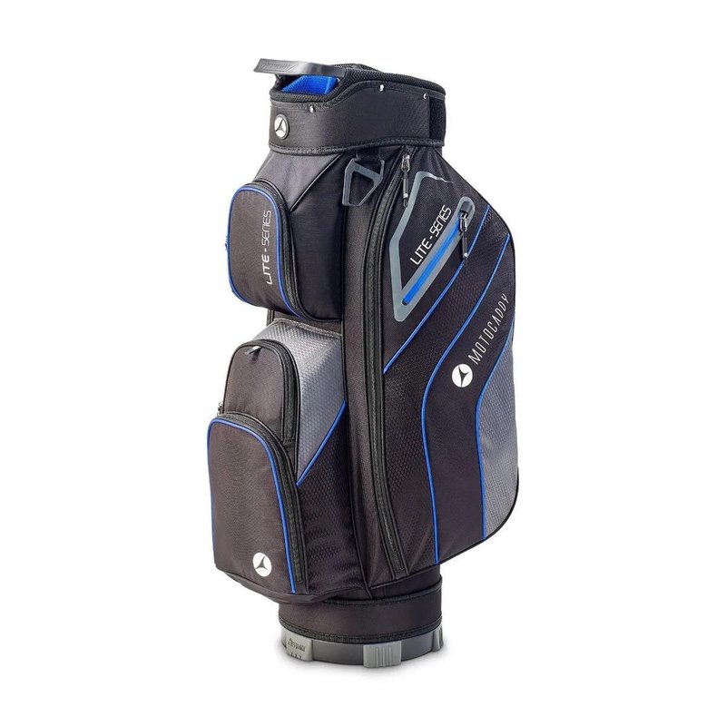 Motocaddy NEW Lite-Series cart bag, black/blue
