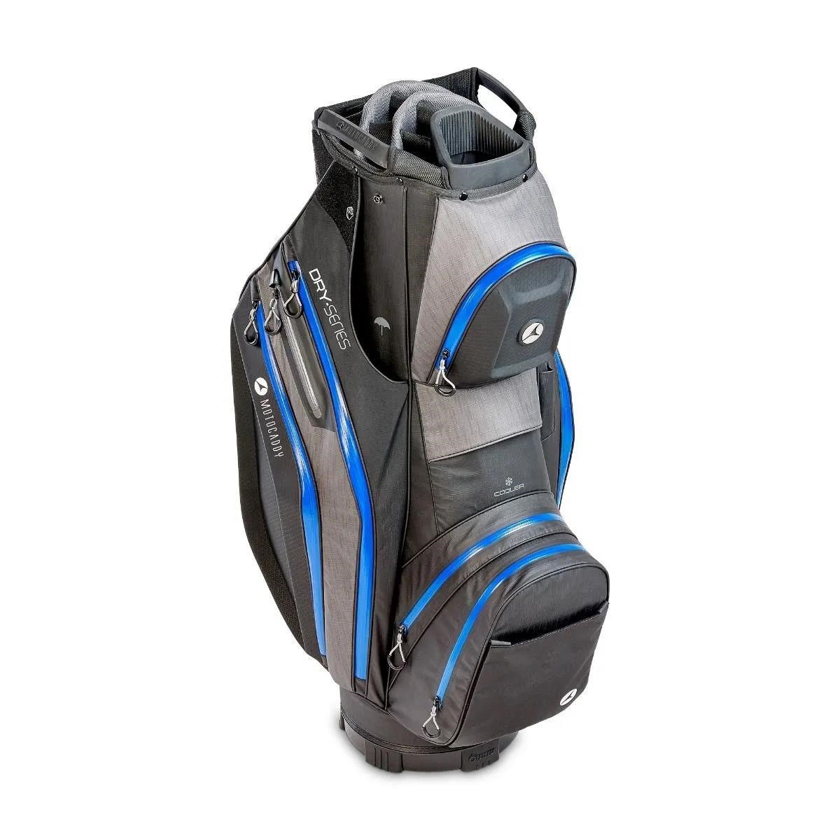 Motocaddy NEW Dry-Series cart bag 2026, svart/blå