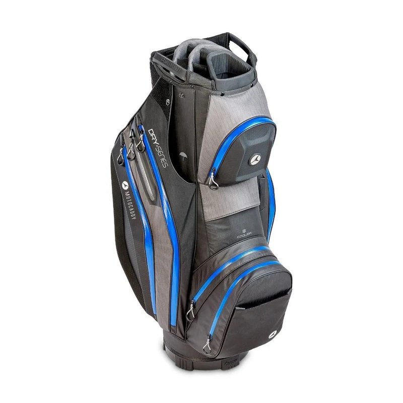 Motocaddy NEW Dry-Series cart bag 2026, svart/blå