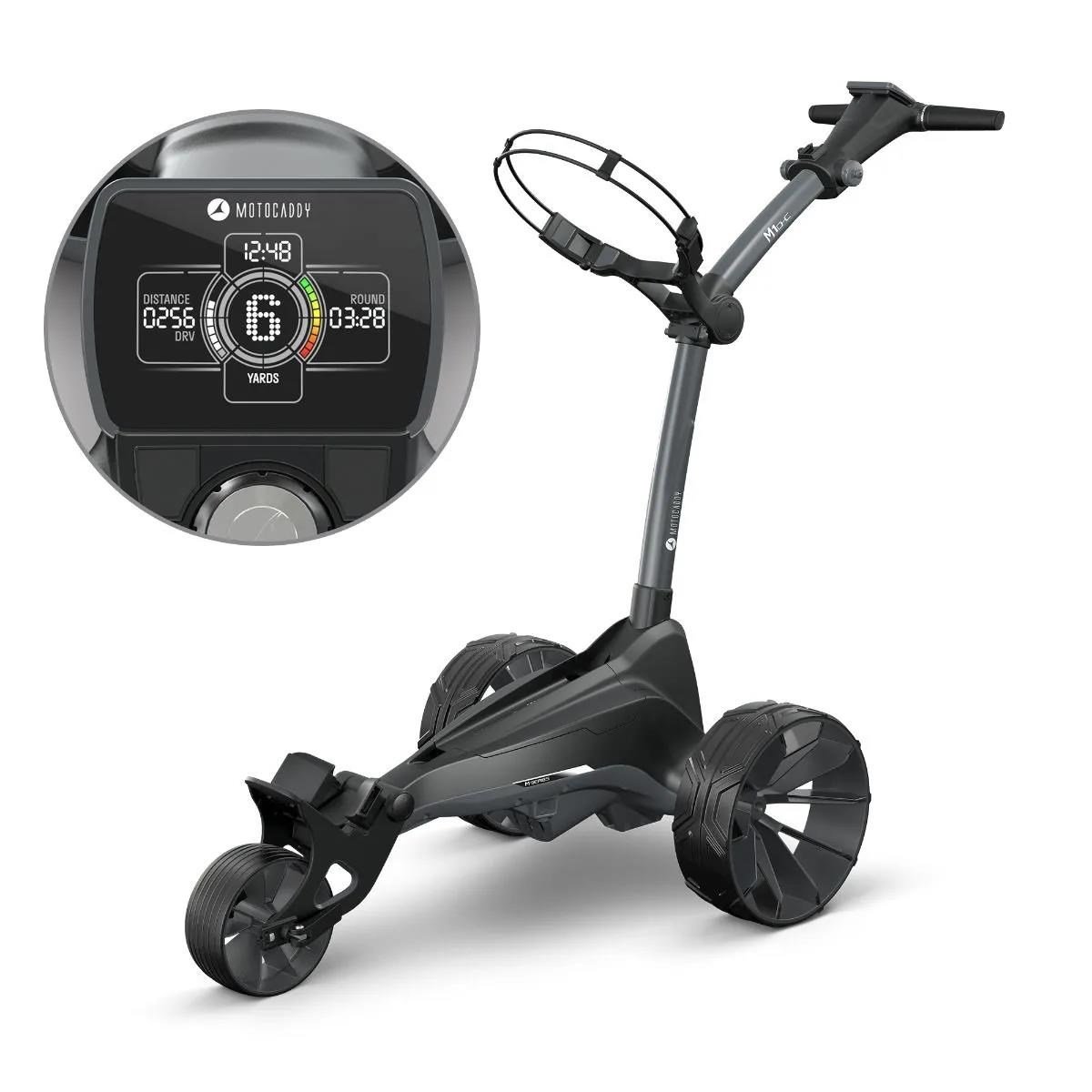 Motocaddy NEW M1 DHC elektrisk vagn, ULTRA Lithium