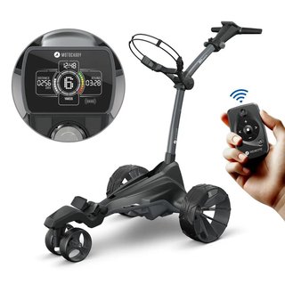 Motocaddy NEW M7 REMOTE DHC elektrisk trolley 2026, M7 Ultra Lithium, grafit