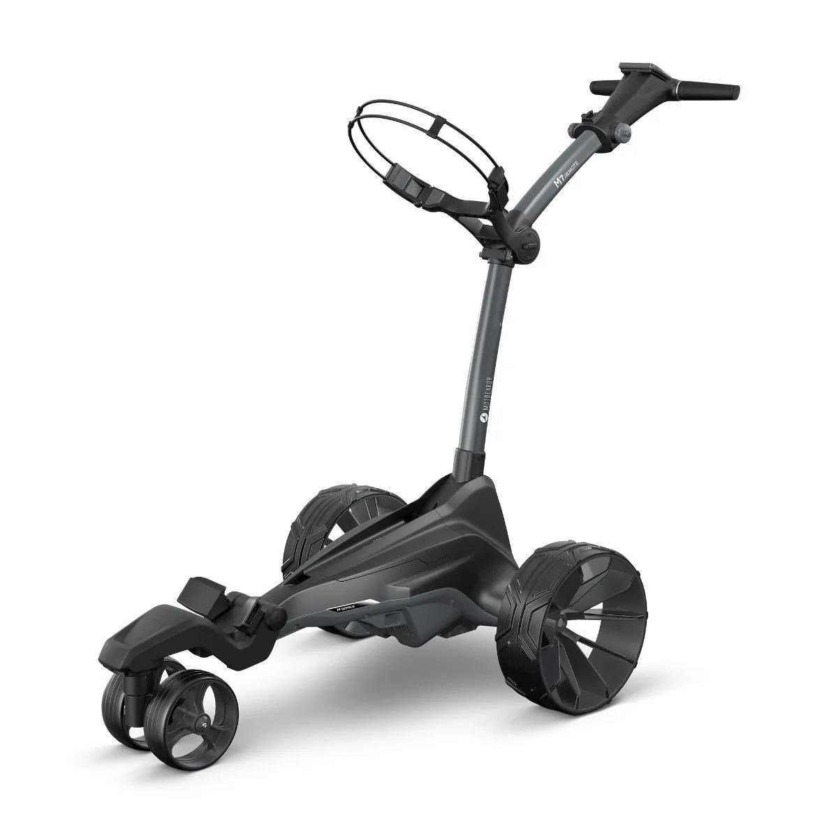 Motocaddy NEW M7 REMOTE DHC elektrisk trolley 2026, M7 Ultra Lithium, grafit