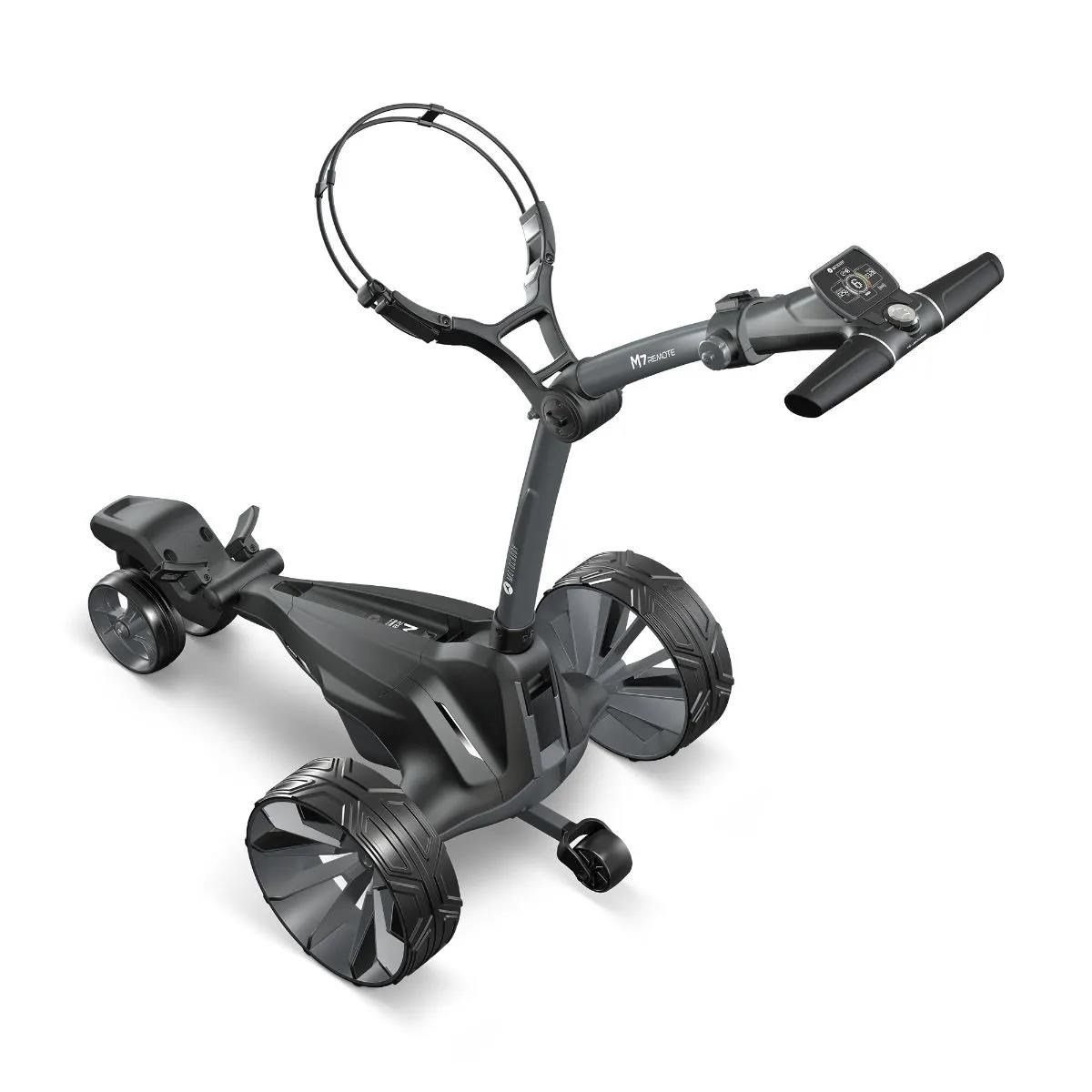 Motocaddy NEW M7 REMOTE DHC elektrisk trolley 2026, M7 Ultra Lithium, grafit