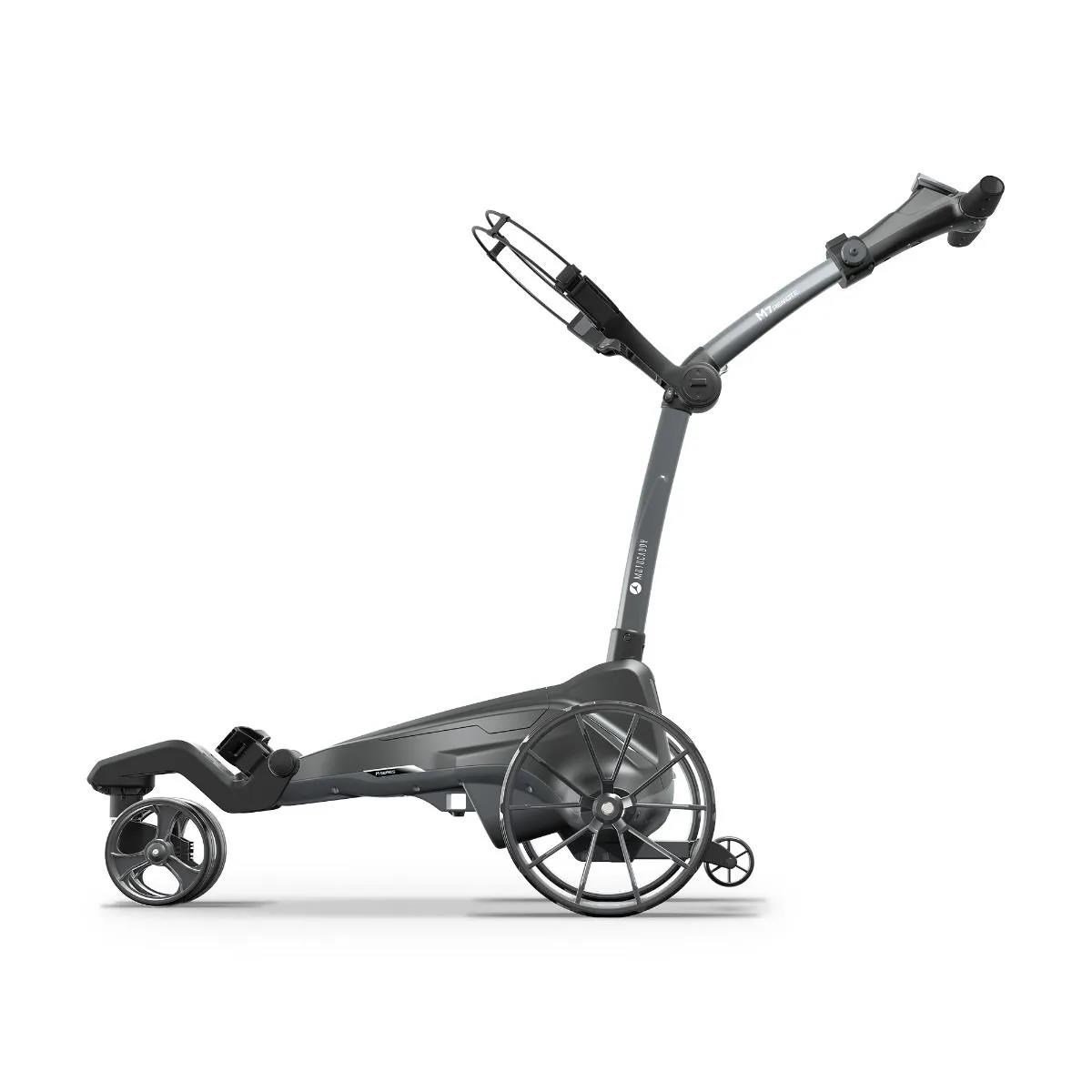 Motocaddy NEW M7 REMOTE DHC elektrisk trolley 2026, M7 Ultra Lithium, grafit