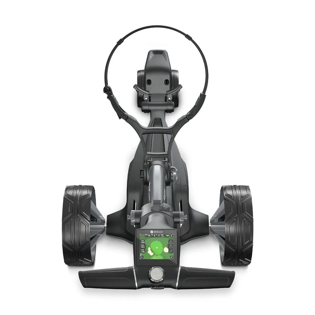 Motocaddy NEW M7 GPS REMOTE DHC elektrisk trolley 2026, M7 Ultra Lithium, grafit