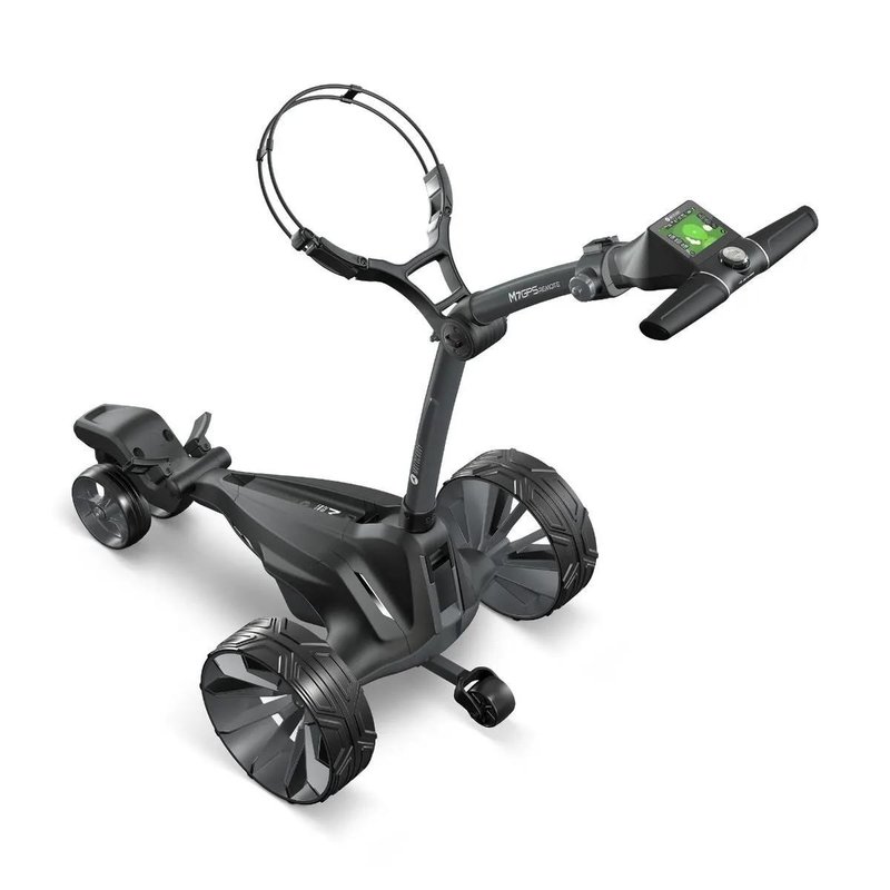 Motocaddy NEW M7 GPS REMOTE DHC elektrisk trolley 2026, M7 Ultra Lithium, grafit