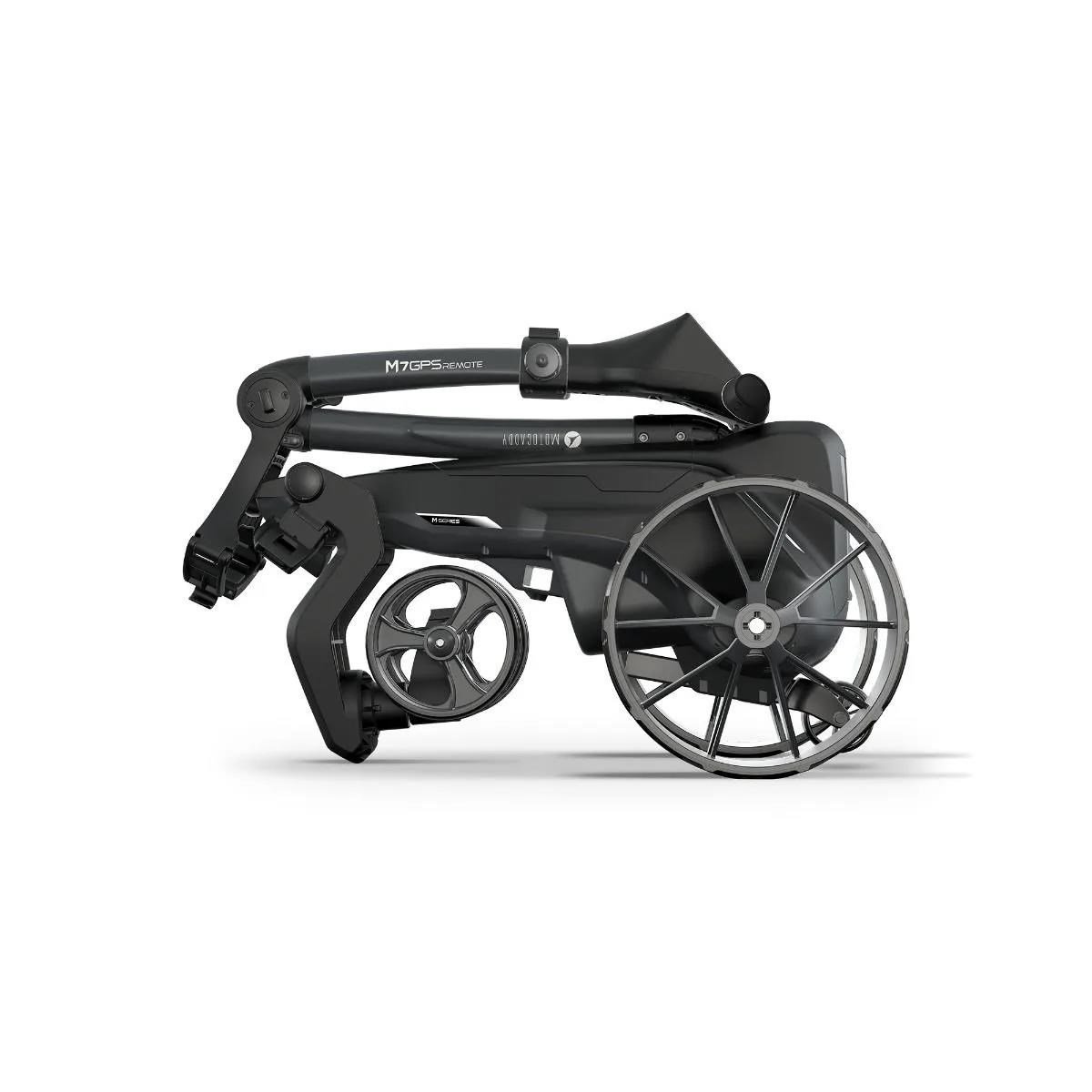 Motocaddy NEW M7 GPS REMOTE DHC elektrisk trolley 2026, M7 Ultra Lithium, grafit