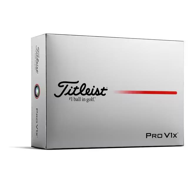 Titleist Pro V1x golfbollar 2025 (12 bollar)