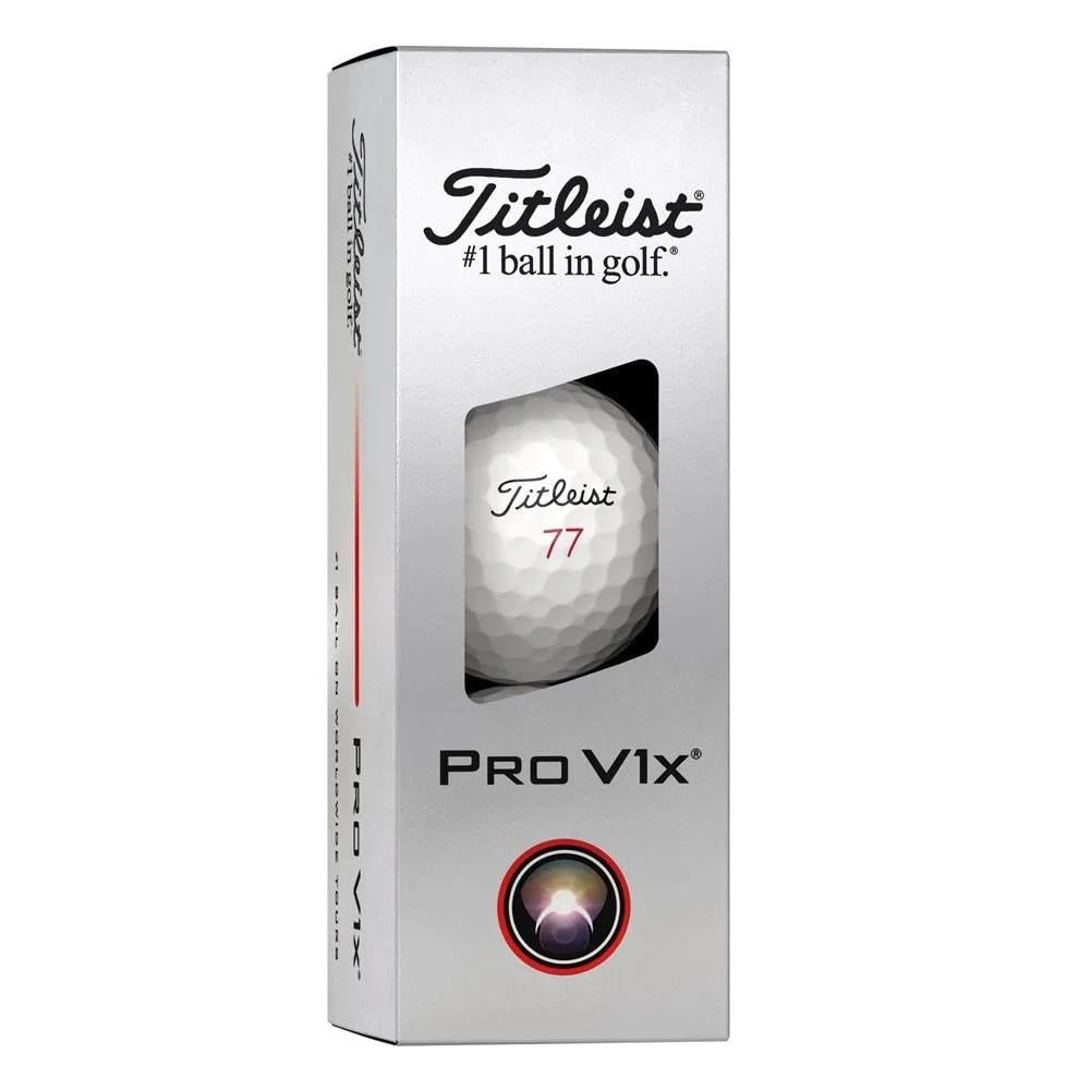 Titleist Pro V1x golfbollar 2025 (12 bollar)