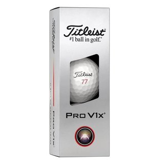 Titleist Pro V1x golfbollar 2025 (12 bollar)