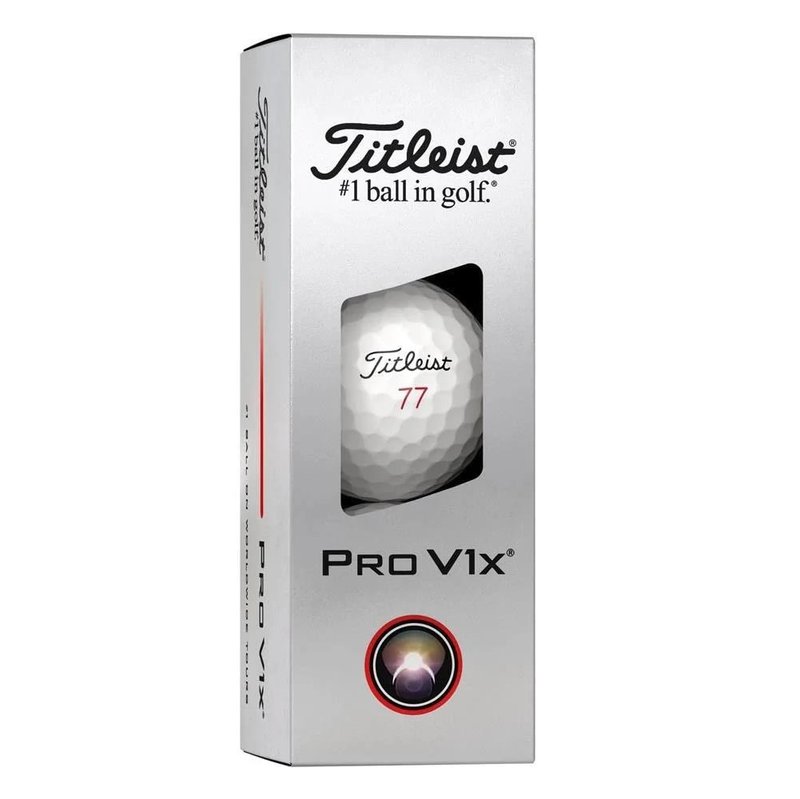 Titleist Pro V1x golfbollar 2025 (12 bollar)