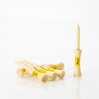 Pride Sports PTS Bamboo Step Tee 69 mm (2 3/4"), 50 tees, gul