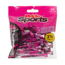 Pride Sports Special Edition Paint Splatter Tees 45-pack, 69 mm, neon rosa/svart