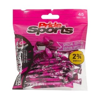 Pride Sports Special Edition Paint Splatter Tees 45-pack, 69 mm, neon rosa/svart