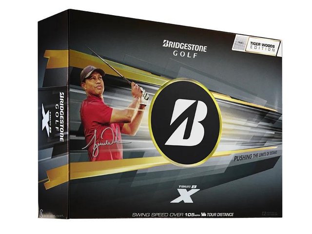 Golfbollar i förpackning, vita med tryckt märkning