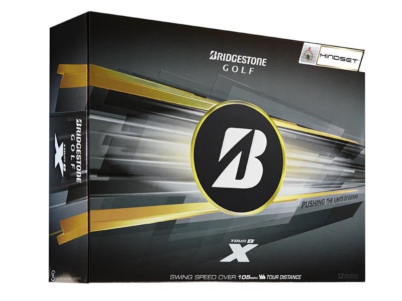 Bridgestone Tour B X Mindset golfbollar